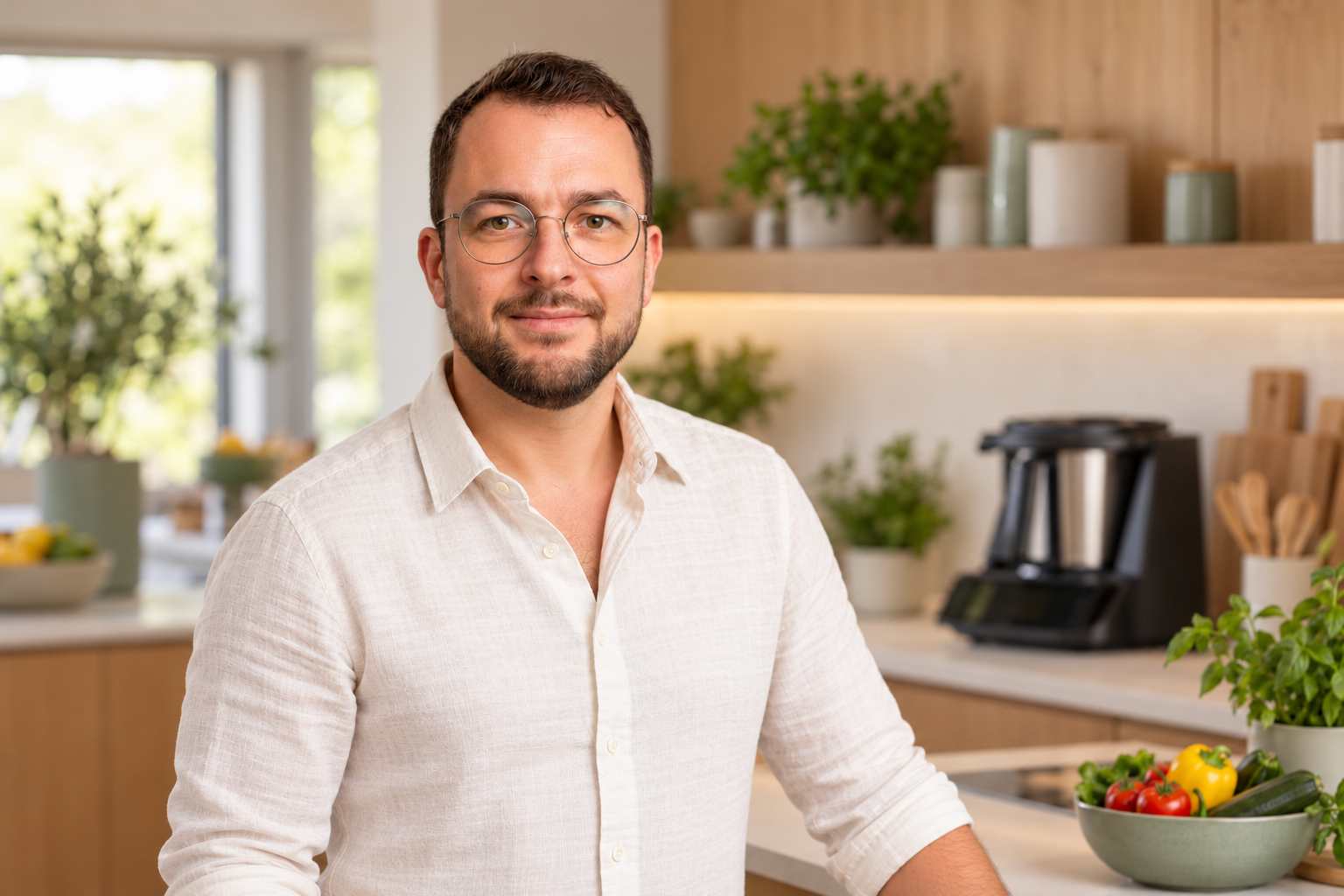 Dominik Hampel, offizieller Vorwerk®-Repräsentant – thematisch bearbeitetes Porträt